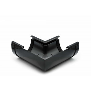 Кут ринви внутрішній 90 ° (RAINWAY 130) чорний